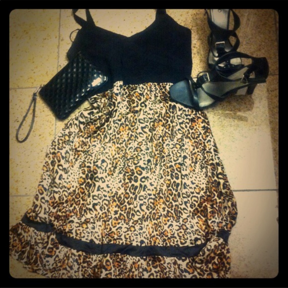 Bebe corset top dress